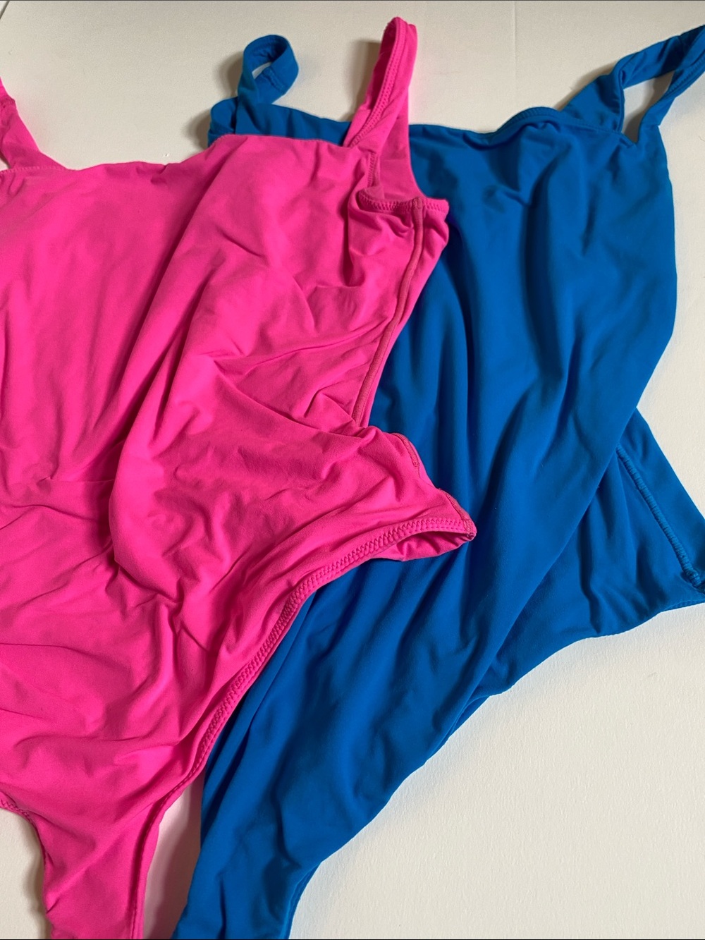 SKIMS Fits Everybody Cami Bodysuit 2-Pack Pink Blue - Picture 11 of 16